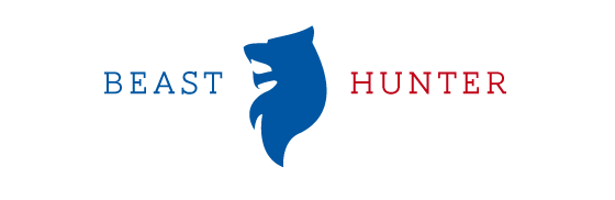 Základní barevná varianta logotypu Beast Hunter